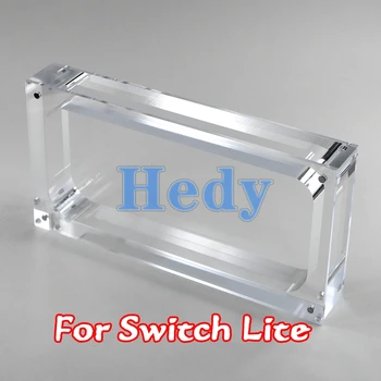 5 бр. за Switch Lite Прозрачна акрилна магнитна капачка, кутия за съхранение на конзолата, калъф