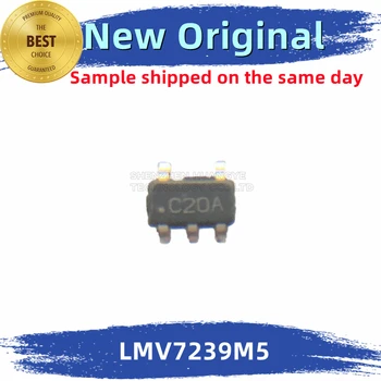 5 бр./ЛОТ, маркиране на LMV7239M5, маркиране на LMV7239: вграден чип C20A, 100% Ново и оригинално спецификация съответствие