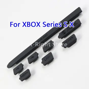 5 комплекта USB HDMI-съвместими Пылезащитных Заглушек За Конзолата Xbox Серия X, Силиконова Защитно покритие, Прахозащитен Комплекти За XBOXSeries S