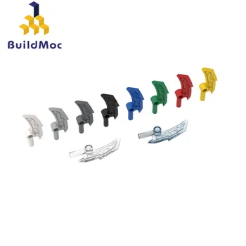 BuildMOC 18950 Назъбен ятаган за изграждане на блоковете, на части, занаяти, Класически маркови подарък играчка