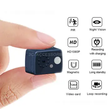 IP Smart Body Sensor Камера 1080p IR е Безжична камера за нощно виждане Домашна сигурност Детски сензор за Домашна камера за откриване на движение ИНФРАЧЕРВЕН за видеонаблюдение