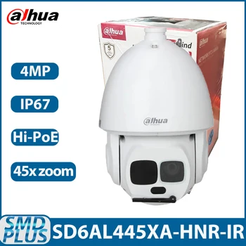 IP камера Dahua 4MP 45ч Starlight IR Поддръжка WizMind Hi-PoE Разпознаване на лица на Мрежа за видеонаблюдение на PTZ Камера SD6AL445XA-HNR-IR