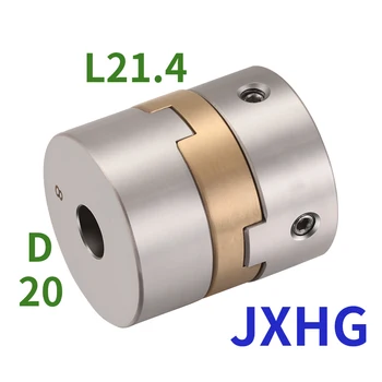 JXHGstainless steel D20L21.4cross ползунковая прикачване точност ръководят моторници пръчка алуминиева бронзова подплата регулиране на эксцентриковой съединители