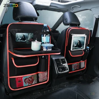 Автомобилни аксесоари Универсален органайзер за автомобилни седалки, с чекмедже, стойка за таблет, Многокамерное съхранение, Почистване на салон на автомобил