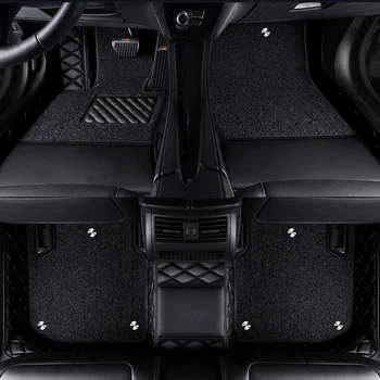 Автомобилни постелки по поръчка за Cadillac XT6 7 Seat 2020-2022 Детайли на интериора, аксесоари за автомобили, двуслойни подвижни