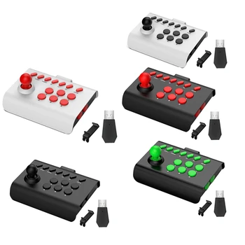 Безжична игрова конзола + адаптер 2.4 G Bluetooth джойстик контролер за мобилен телефон Nintendo Switch PS4 PS3, PC Трайни B