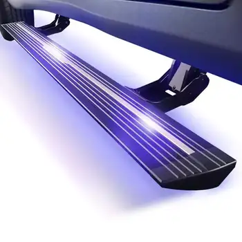 висококачествени електрически педал за led лампи, ВЪНШНИ АКСЕСОАРИ ЗА HIGHLANDER, цветни странични стъпала с електрически люк 