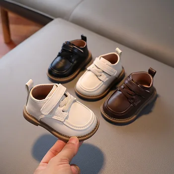 Детски обувки 2023 Модни кожени обувки за малки момчета Маратонки, тенис infantil menino Удобни детски обувки zapatillas