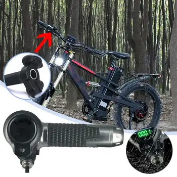Дисплей на газта на мотора, электроскутера, Ebike, Цифров монитор за велосипед, повод за електрически скутери, аксесоари за велосипед C0M5