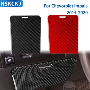 За Chevorolet Impala 2014-2020 Аксесоари От Въглеродни Влакна Интериора На Автомобила Волана Лента За Съхранение На Финала Стикер За Декорация