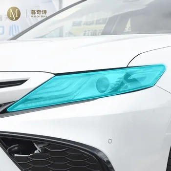 За Toyota Camry 2018-2023 Външната повърхност на автомобила PPF Защитно фолио за фарове TPU прозрачен филм за защита от надраскване ремонт