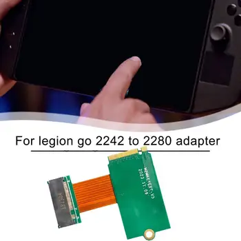 За преносими преобразуване Legion Go 2230 в 2280 Разширяване на твърдия диск SSD Такса голям капацитет 2024 Аксесоари за конзоли за игри