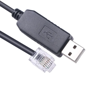 Кабел последователен преобразувател USB към RJ11, RJ12, RS232 кабел за връзка с PLC Keyence