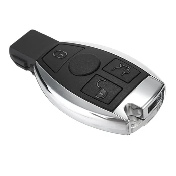 Кола 3-Бутон Умно Дистанционно 433MHz Ключ BGA за Mercedes Benz 2000+