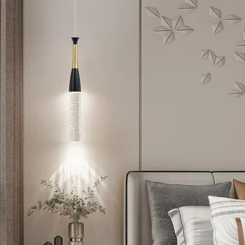 Креативен Окачен лампа TEMAR Nordic под формата на кристален мехур, Декоративна Лампа за дома, хол, Спалня
