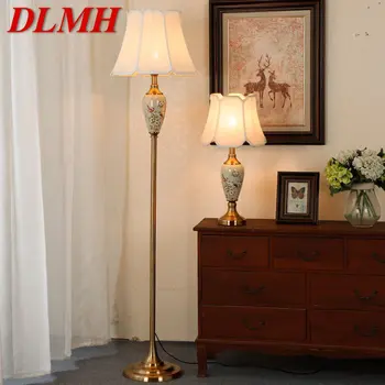 Лампи DLMH от китайската керамика, модерен, креативен led настолна лампа за дома, хол, прикроватной нощни шкафчета в спалнята