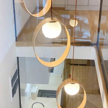 Модерен кът за окачен лампа за хранене вътрешно осветление на Тавана лампа, окачена лампа led Полилей за хола вътрешно осветление
