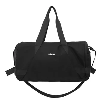 Найлонова чанта, дамска модерна чанта за багаж, чанта през рамо с голям капацитет, реколта елегантна чанта на широкото рамо на едно рамо
