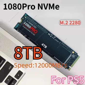 Нов Оригинален SSD 1080PRO 8 TB 4 TB И 2 TB 1 TB NVMe PCIe 5,0 M. 2 2280 Вътрешен Твърд Диск за Лаптоп Компютърни Игри PS5 Тенис на