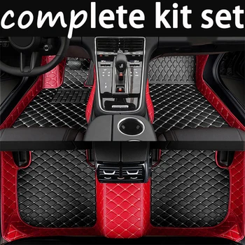 Обичай кожени автомобилни стелки за CITROEN durango 7seat 2015-2019 комплект автомобилни постелки-подложки за краката