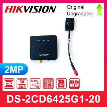 Оригиналната Мини-2-Мегапикселова Мрежова Камера Скрита Hikvision DS-2CD6425G1-20-Високо качество с разделителна способност от 2 Мегапиксела