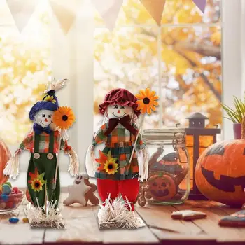 Пред Плашилото Кукла Щастие Плашилото Декор, Реквизит на сцената на Хелоуин декорация на дома