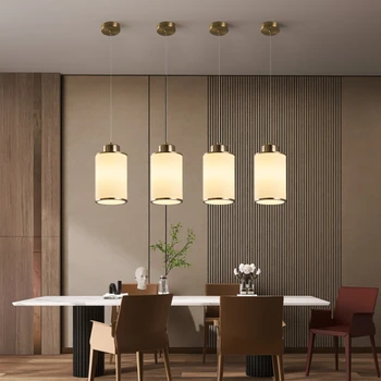 Прикроватное Осветление спални Висящи лампи Nordic Luxury Home Decor с Трапезария и Кухненски Остров осветителни Тела Led Полилей кабинет
