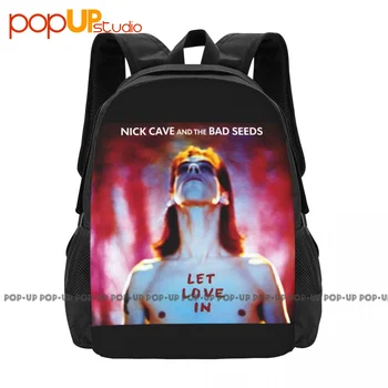 Раница Nick Cave & The Bad Seeds Let Love In Music P-290 Голям просторен училищен чанта Еко-раница за езда