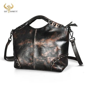 Релеф от дебела естествена кожа Известната марка Luxury Ladies Голяма чанта за пазаруване Чанта през рамо Дамски Дизайнерски Дамски чанта 6640