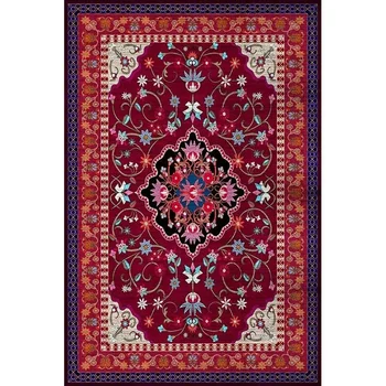 Турски персийски килим, килимче за пода в хола, за украса в луксозен стил, уютна всекидневна, подови постелки за кабинет, килими голяма площ, без хлъзгане
