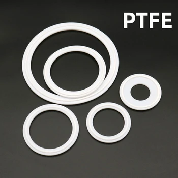 Уплътнение от PTFE с трехжимным фитил 5-10 бр. Висококачествена хигиенична оборудване запечатване миене на хранително качество под налягане за домашно тръбите монтаж