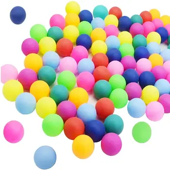 Цветни топки за пинг-понг, спортни топки, тесни, с висока еластичност за топки за тенис на маса