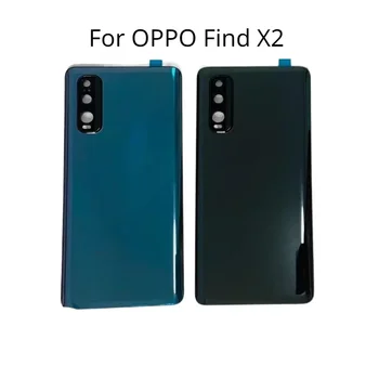 Чисто нов и високо качество За OPPO Find X2 секцията батерия делото Вратите на Корпуса С лещи