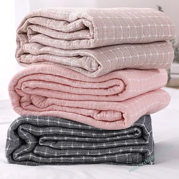 Японското просто ежедневното одеяло - Калъф за диван от памучна тъкан - Мултифункционална кърпа за декор